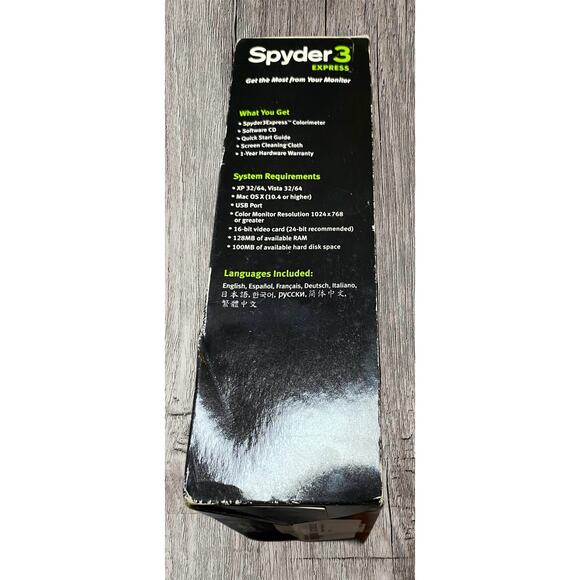 Spyder 3 EXPRESS Datacolor (For XP or Vista 32/64, Max OS X 10.4+) - Picture 3 of 4